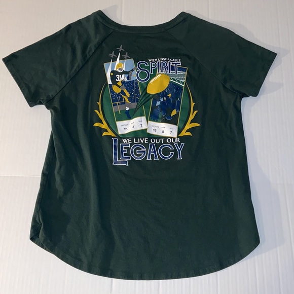 The Shirt 31 Years Notre Dame Fighting Irish V-Neck Short Sleeve T-Shirt - Picture 4 of 4